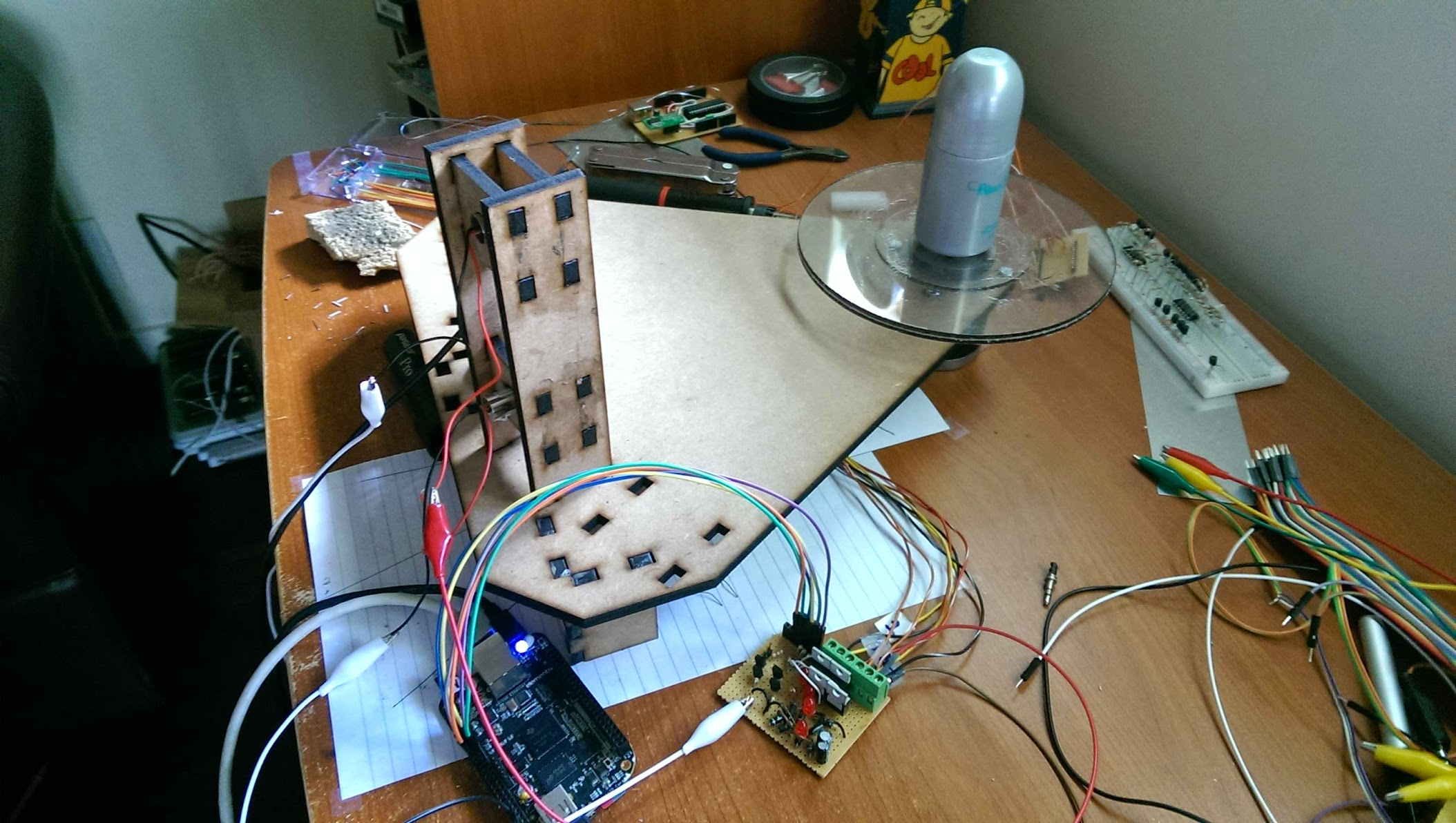 A 3D Scanner made from low cost components